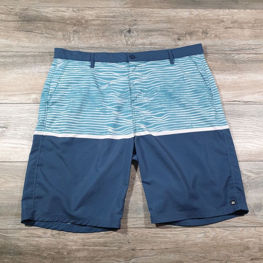 Micros Mens 38" Waist Swim Trunks Board Shorts Beach Surf Vacation Pool